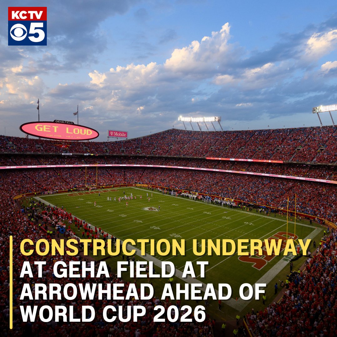 Modifications related to the World Cup are already underway at the stadium. A lot of planning is needed because of the Chiefs games, concerts, and other events scheduled to take place at the stadium between now and the World Cup in 2026. >> tinyurl.com/5fk3xxa5