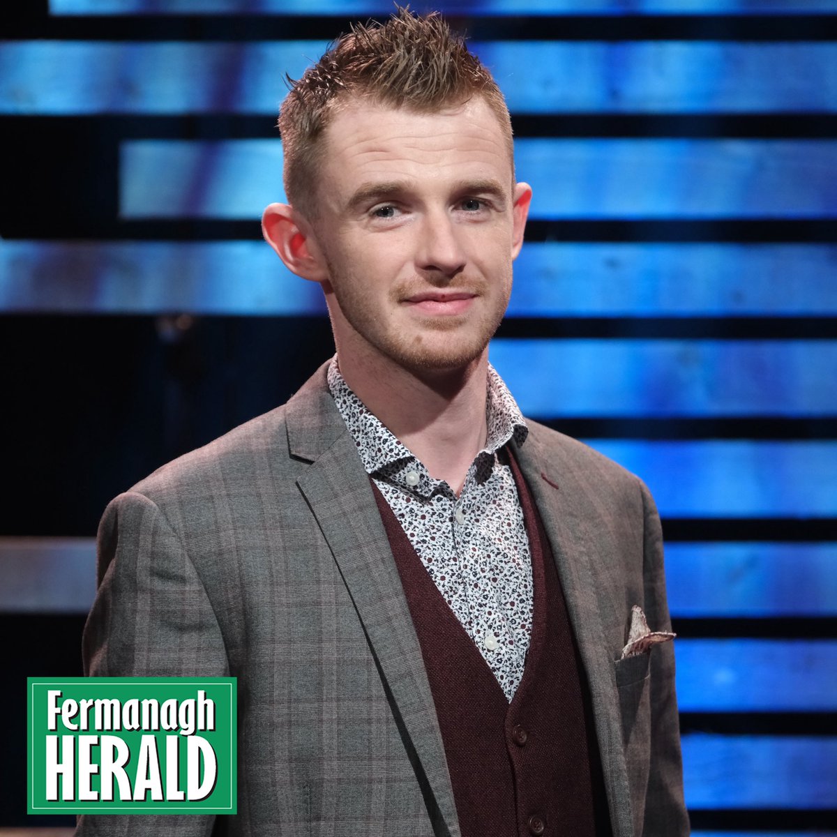 🎤Best of luck to Karl Kirkpatrick who’s set to compete in the final of Glór Tíre tonight (Tuesday).

📺 Tune in to TG4️⃣ at 9.30pm. Good luck Karl!