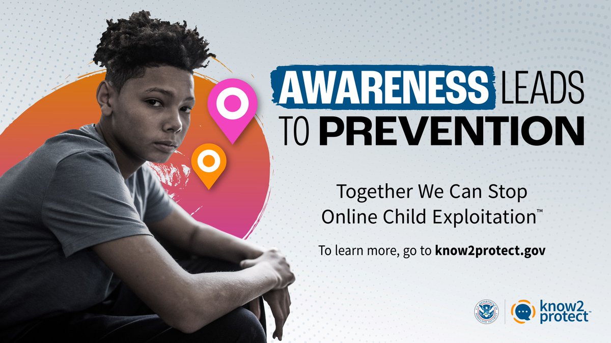 Online child sexual exploitation and abuse is growing at an alarming rate - and even more concerning is the unknown activity occurring on the dark web. @Know2Protect educates and provides tools to combat this rapidly escalating threat. ⬇️ dhs.gov/know2protect