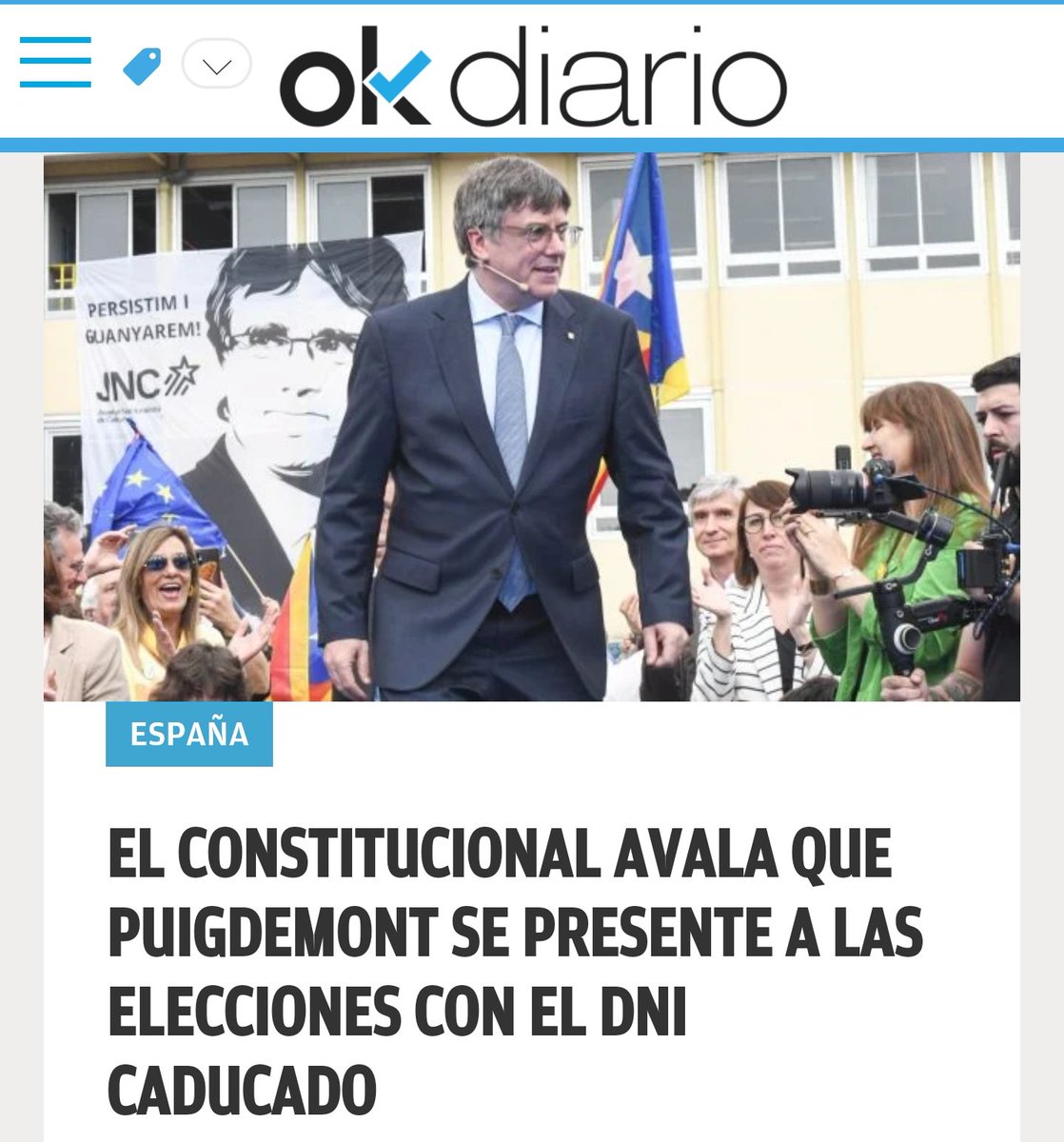 ¿Prófugo vale.... Pero... ¿Con el DNI caducado????