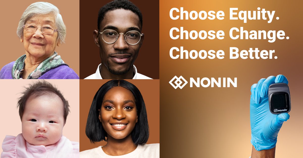 Nonin is committed to providing pulse oximetry solutions that are equitable. Click here to learn more about Nonin's commitment to healthcare equity: Nonin.com/choose-nonin/ #healthcareequity #healthequity #healthcare