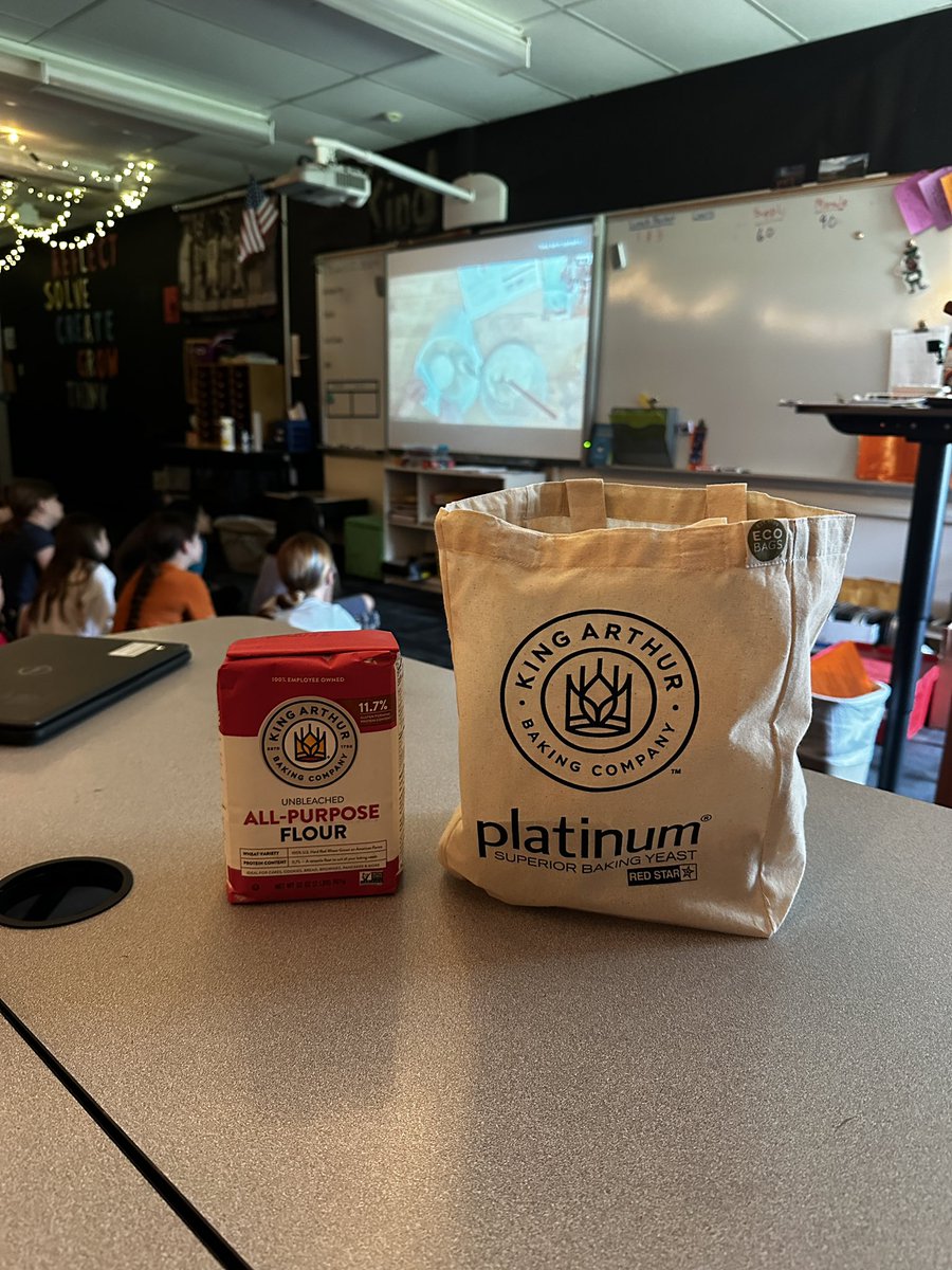 It’s always fun to learn about baking science from #KingArthurFlour! We can’t wait to make our own breads! <a href="/rockwoodschools/">Rockwood School Dist</a> <a href="/RSD_PIE/">Rockwood Partners in Education</a> <a href="/PondPrincipal/">Andrea Darmon</a>