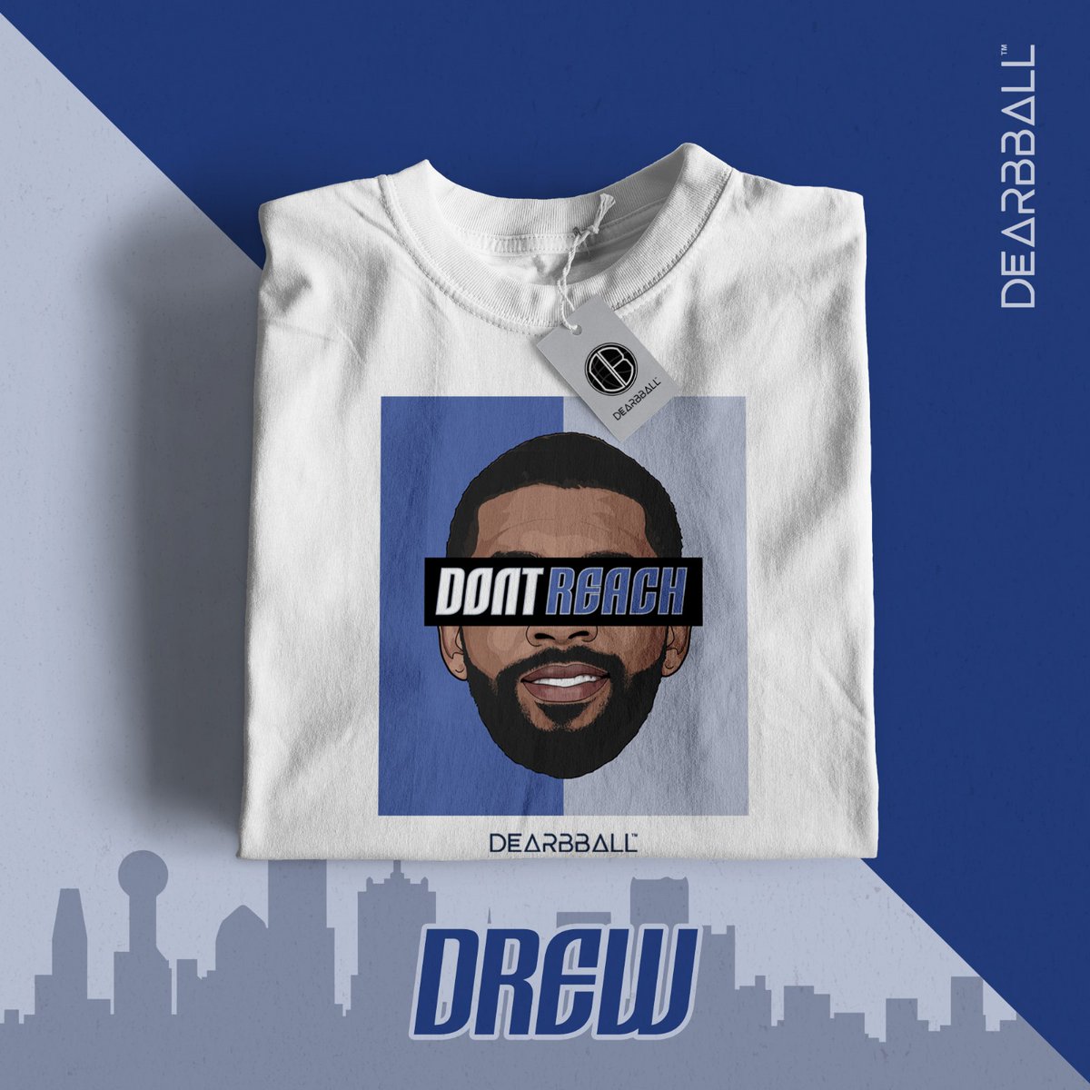 DallasMavsFr's tweet photo. JEU-CONCOURS 🎉

On remercie notre partenaire @dearbball de donner du piment à vos nuits 🌶

Gagne un t-shirt Uncle Drew 🔥

Pour cela :

- Pronostique en-dessous le nombre de points ET d'assists de Kyrie Irving lors du Game 2 cette nuit
- RT et Follow @dearbball

Bonne chance 🤞 https://t.co/q6Pyj3rUab