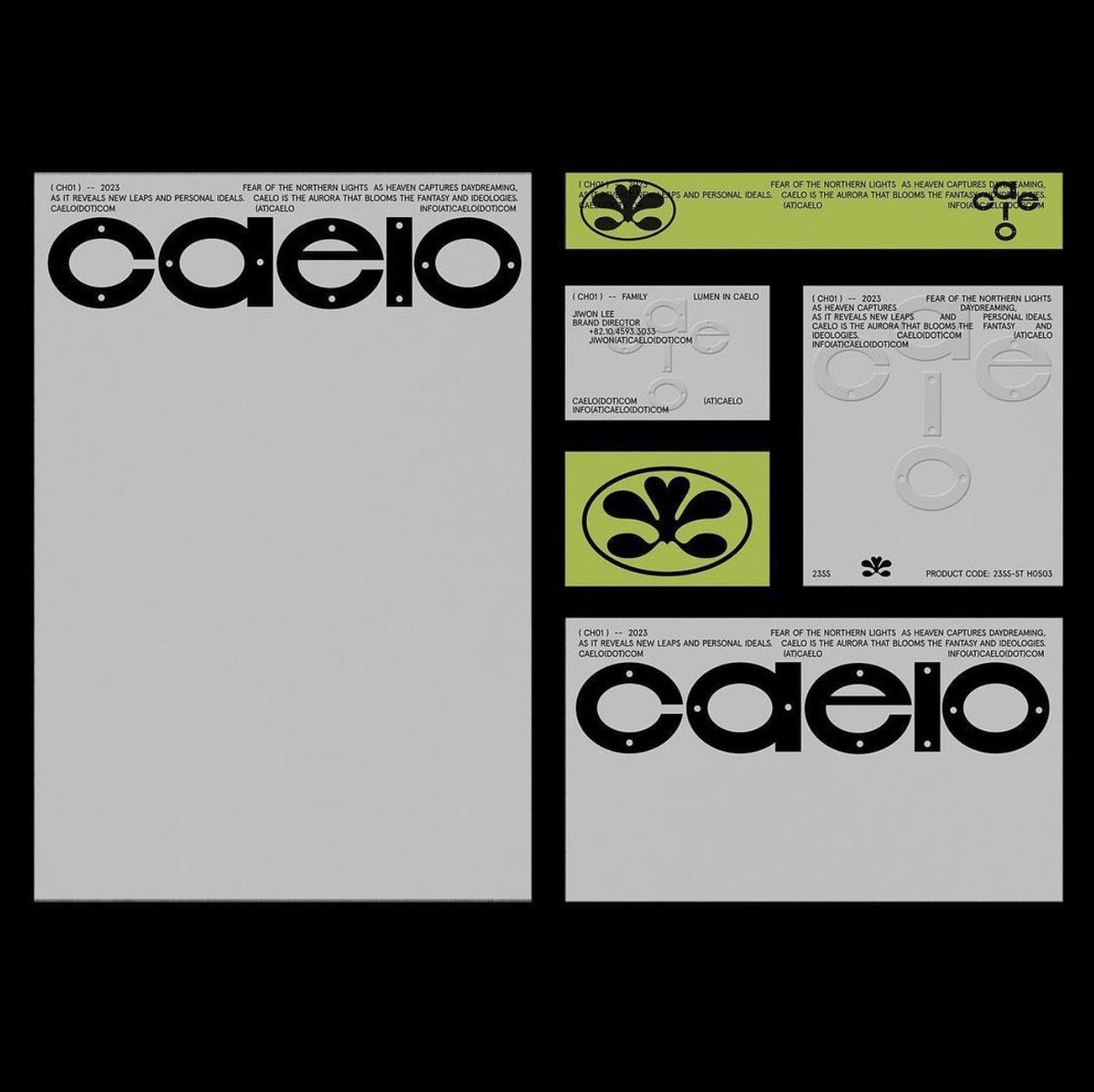 CAELO visual identity by Phillip Kim
p-kim.info