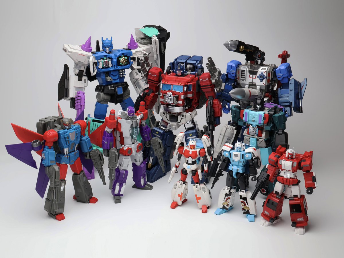 fans_hobby's tweet image. The Force &amp;amp; The Power will go on💪🏻💪🏻

#fanshobby #thirdpartytransformers #masterforce #powermaster