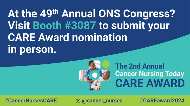 ⌛ We're counting down until the 49th Annual Oncology Nursing Society Congress kicks off tomorrow! 

⭐ We'll be on-site conducting interviews, collecting nominations for the CARE Award, and more! 

#ONS24 #ONS2024 #ONSCongress 
#CancerNursesCARE #CAREaward2024