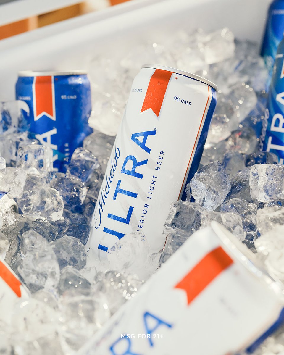 Will you give us a hand in packing the cooler? Drop a 🧊 to ice down the ULTRA.