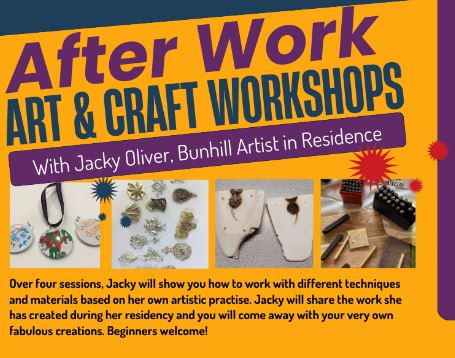 Join artist Jacky Oliver on Weds 24th April, 5.30-7pm for a Cuttlefish or Sand Casting art class. Bring your own small object to press into the sand moulds or option to work with metal, making moulds from cuttlefish. Learn something new! #southislington ow.ly/ItBr50Rmg9V