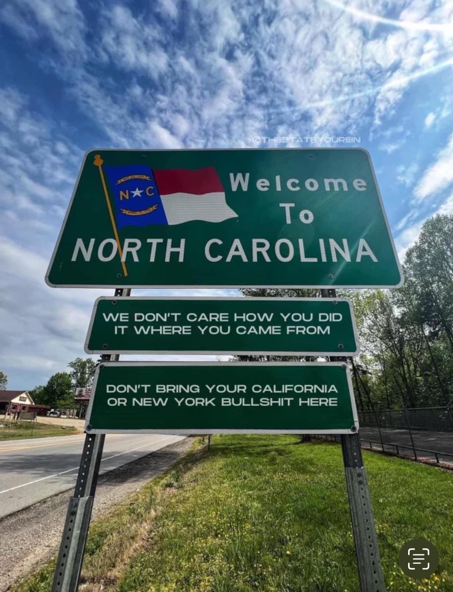 Why come here and try to make it like the place you left? #ncpol