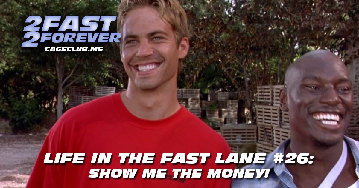 2Fast2Forever's tweet image. It's another LIFE IN THE FAST LANE!

💰 SHOW (US) THE MONEY in the #2F2F Minute!
🕷️ Will Justin Lin direct Spider-Man 4?
⚠️ Is Vin Diesel oversharing on Instagram?
😔 An email reminds Joe of a thing he's lost. 
🏒 Joe shares some exciting sports news.

cageclub.me/show-me-the-mo…