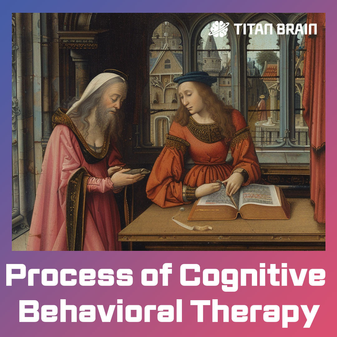 Process of cognitive behavioral therapy
#cognitivebehavioraltherapy #cognitivetherapy #psychotherapy 
us.titanbrain.co.kr/process-of-cog…