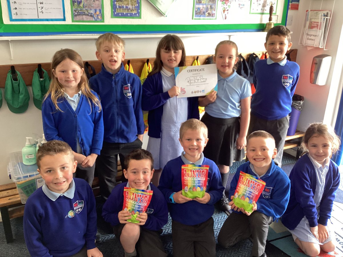 Well done to the Year 2 Eco-Committee for winning the runner up prize in the Vale of Glamorgan’s Fairtrade competition.