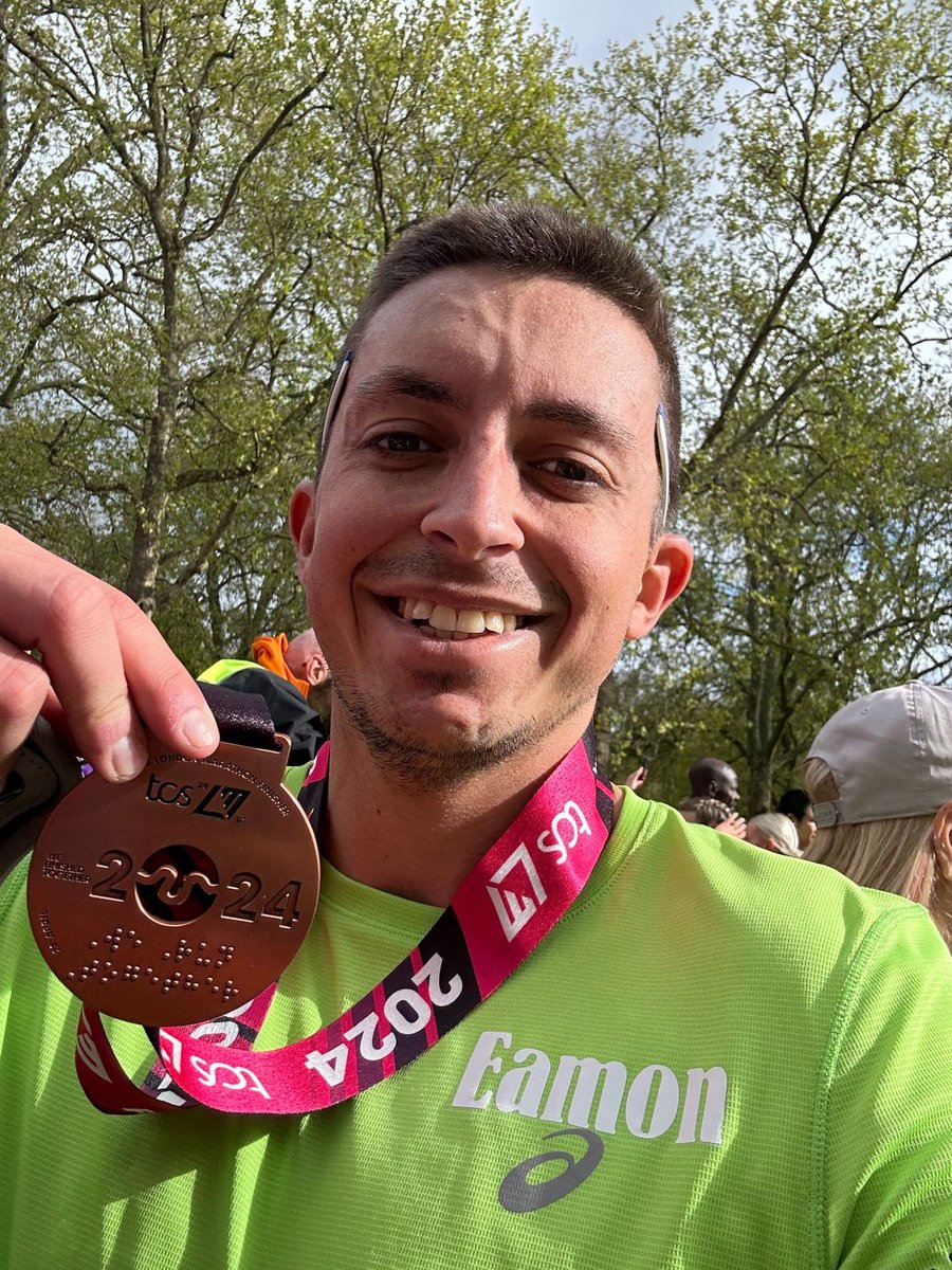 Huge congratulations to Eamon who completed the <a href="/LondonMarathon/">TCS London Marathon</a> on Sunday! We're so proud of you and extremely grateful you chose to run for Emmaus Suffolk💚

Show your support &amp; donate to his fundraiser here: bit.ly/3SQSWHQ