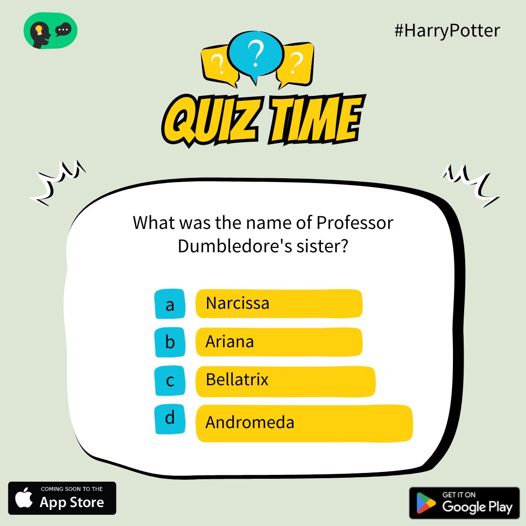 fuzzzytrivia's tweet photo. Calling all witches and wizards! ⚡ Test your Harry Potter knowledge with our magical trivia challenge! 🏰📚 Play now and prove your mastery of the wizarding world! 🚀 #HarryPotter https://t.co/mnv7XCqL5R
