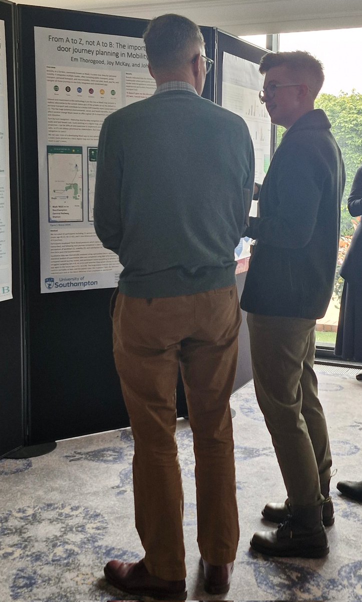 More #SolentFTZ #MaaS work presented this afternoon by Em Thorogood who pulled double duty starting with the incredibly difficult Just a Minute session immediately followed by the poster session