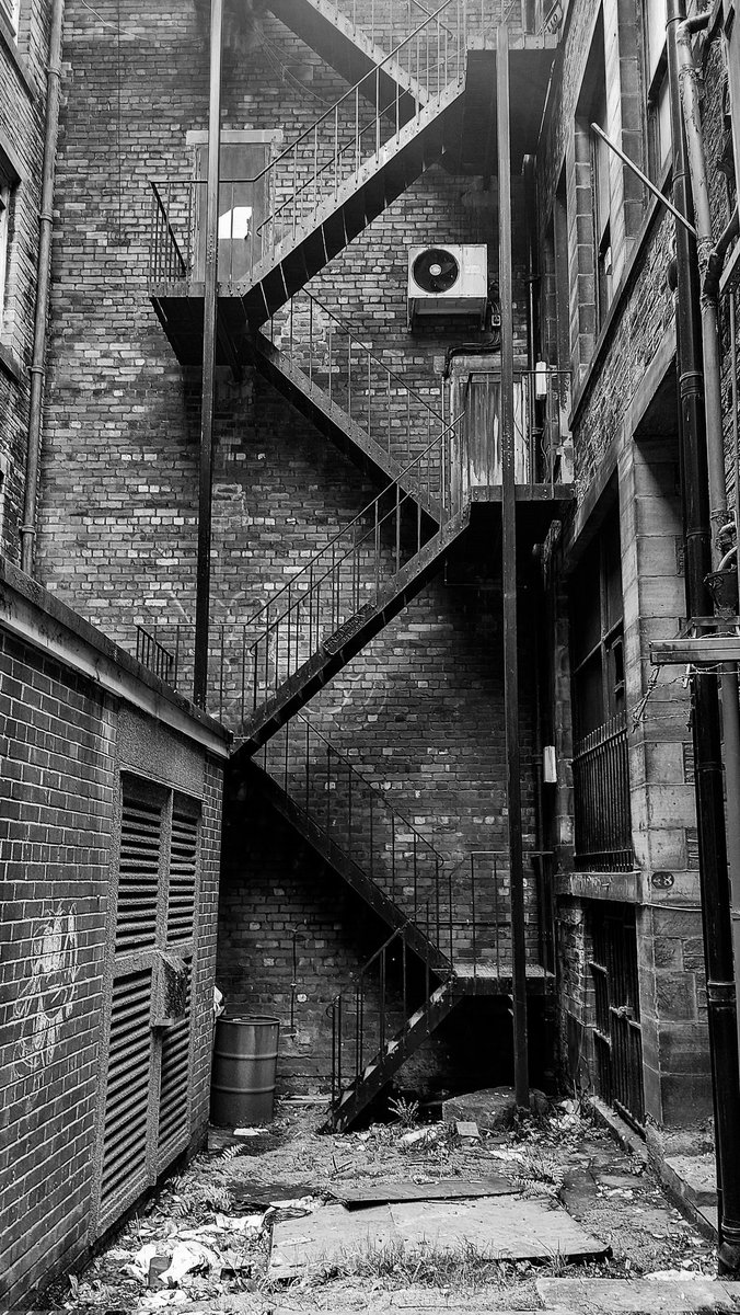 Step up...
#fireescape #backstreets 
#blackandwhitephotography 
#Bradford 
@GrimArtGroup @MKPurches @carl_thompson70