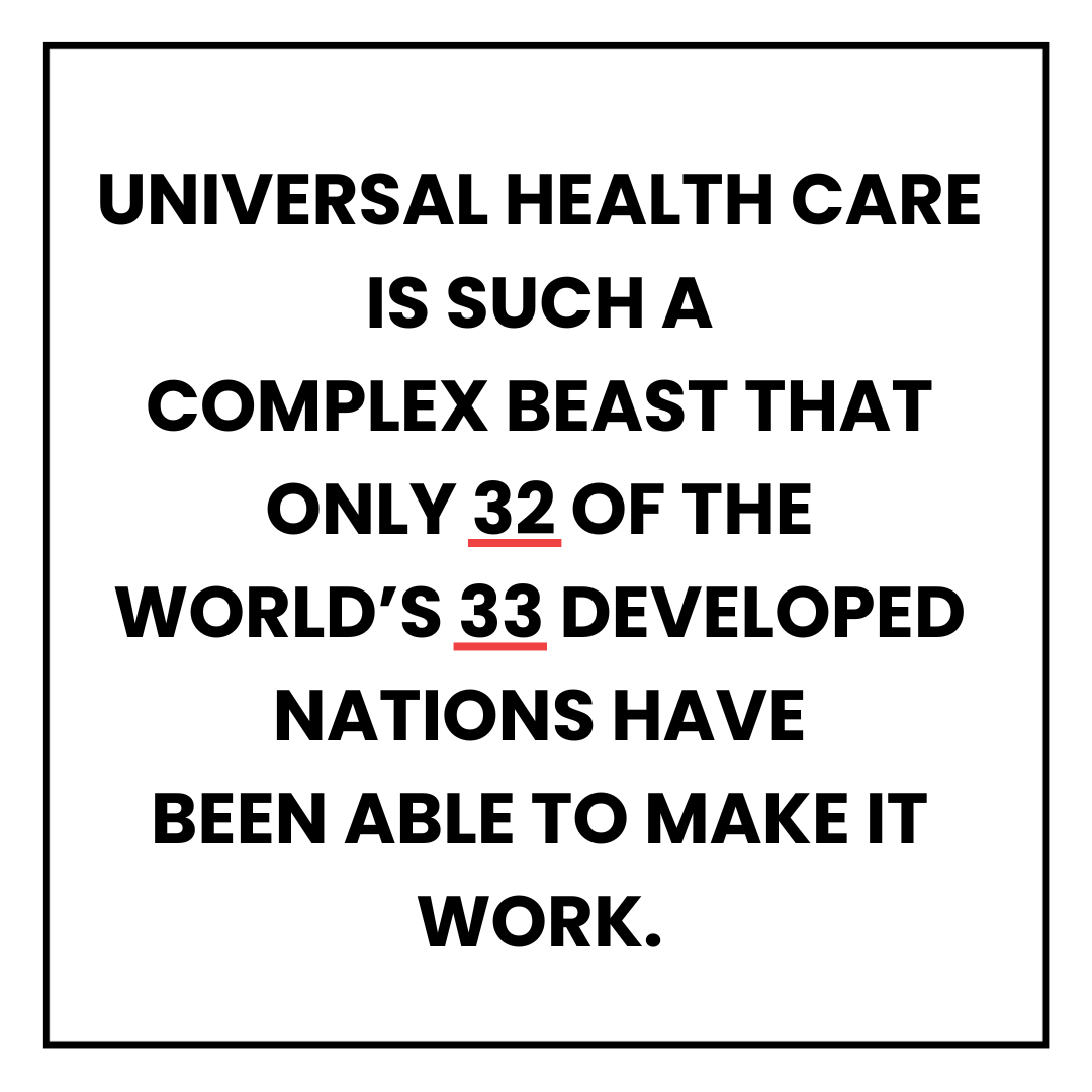 Medicare for All will save 68k lives a year & save people so much money instead of having to raise money on Go fund me. It's absurd that one of the wealthiest nations on this planet doesn't have universal healthcare.