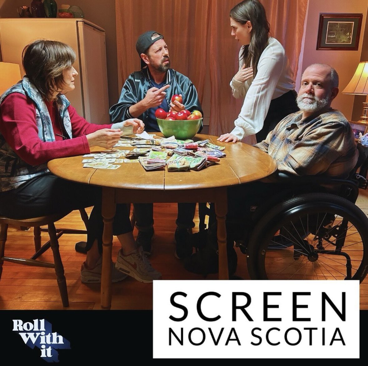 MrBrianGeorge's tweet photo. From IG: @CanConStudios: CCS is so excited to be celebrating a @Screen_NS Best Series Ensemble award nomination for the cast of βRoll With Itβ π« βοΈ
We are so thrilled to be rolling up to the Awards Gala on May 11th π
#RollWithIt #ScreenNS #CCS https://t.co/BZkQiYwY2W