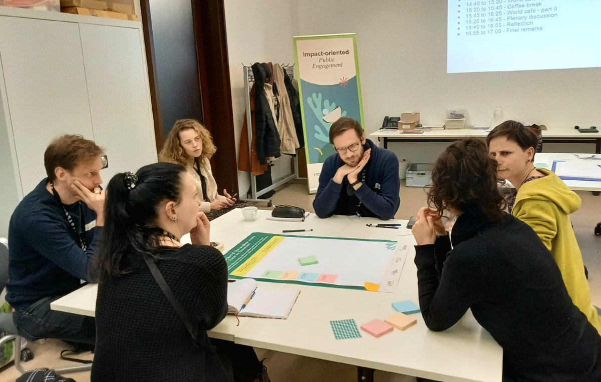 faustino_ai's tweet photo. ✨ On 18.04, the @IETI_MfN project organised the IETI #WorldCafe with @mfnberlin #Researchers to reflect on how to translate identified #needs for #PublicEngagement into actionable solutions. Findings will impact project #Practice, #Research, and help shape #CultureChange at MfN. https://t.co/wBxbTGkL2u