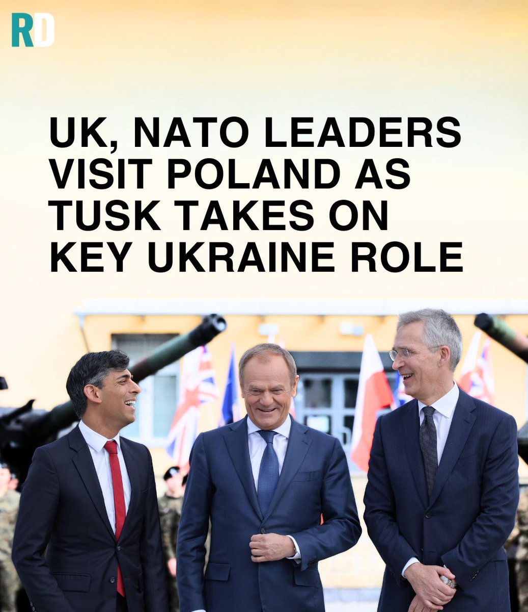 The British PM chose #Warsaw as the place to announce the UK would significantly increase its military spending, with more weapons headed to Ukraine to help its war effort. Read more 👇🏼 balkaninsight.com/2024/04/23/uk-…