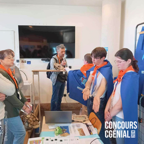 Fond_CGenial's tweet photo. 🏆 Retrouvez la liste des finalistes pour la #finale nationale du #ConcoursCGénial 2024 sur le site web de @Sciences_Ecole  !

⏰Le décompte commence pour les projets qualifiés qu’on retrouvera le 15 mai au @MuseeAirEspace ! Bravo à toutes les équipes !  #CGénial https://t.co/iEwdcWTYNF