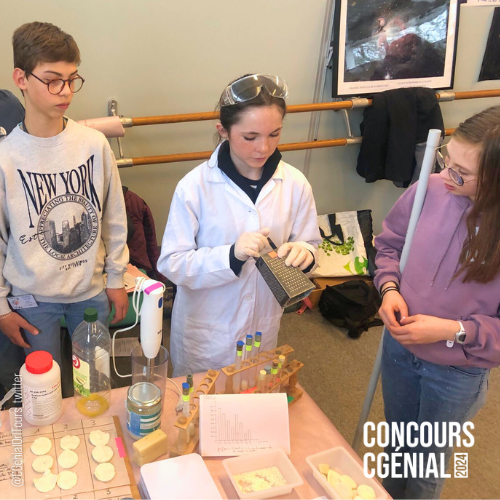 🏆 Retrouvez la liste des finalistes pour la #finale nationale du #ConcoursCGénial 2024 sur le site web de <a href="/Sciences_Ecole/">Sciences à l'École</a>  !

⏰Le décompte commence pour les projets qualifiés qu’on retrouvera le 15 mai au <a href="/MuseeAirEspace/">Musée de l'Air et de l'Espace</a> ! Bravo à toutes les équipes !  #CGénial