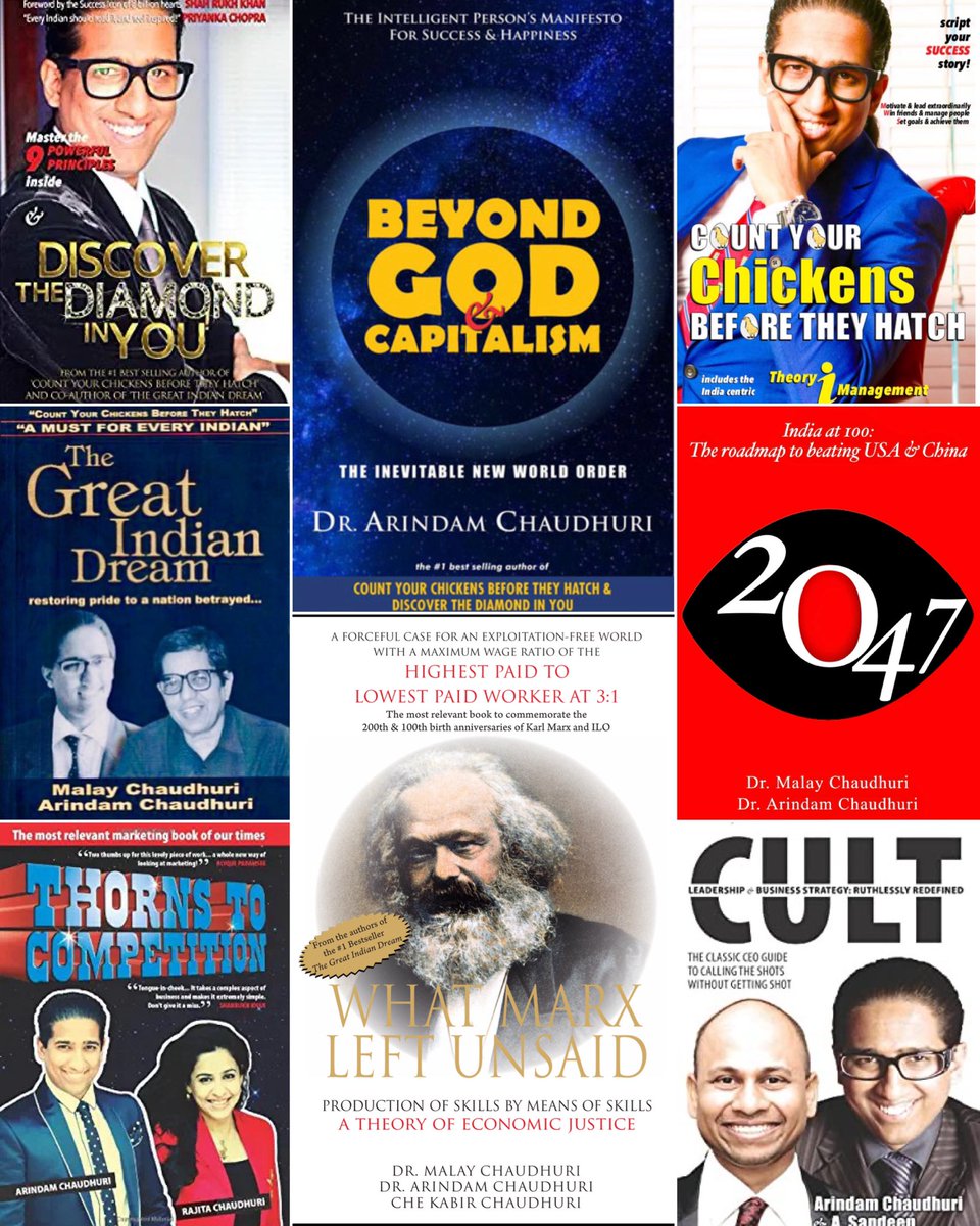 DrArindam_IIPM's tweet photo. On this #WorldBookDay, expand your knowledge on #Religion &amp; #God; #Marx vs #Capitalism; Double Digit Growth Rates &amp; The #GREATINDIANDREAM; #Management Theories &amp; #Leadership Models and #DISCOVERTHEDIAMONDINYOU
Download FREE OF COST

https://t.co/tJ51whaX7d
#ArindamChaudhuri #IIPM https://t.co/nVUsYrI2E2