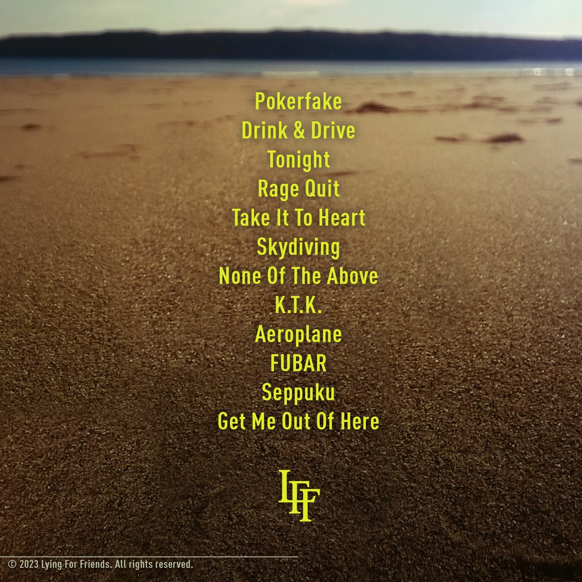 The track list for our brand new album - out Friday

open.spotify.com/artist/24JtFCH…

#NewMusicAlert #NewMusic2024 #poppunk #poppunksnotdead #TROLL #LFF #midlands #birmingham #punkrock