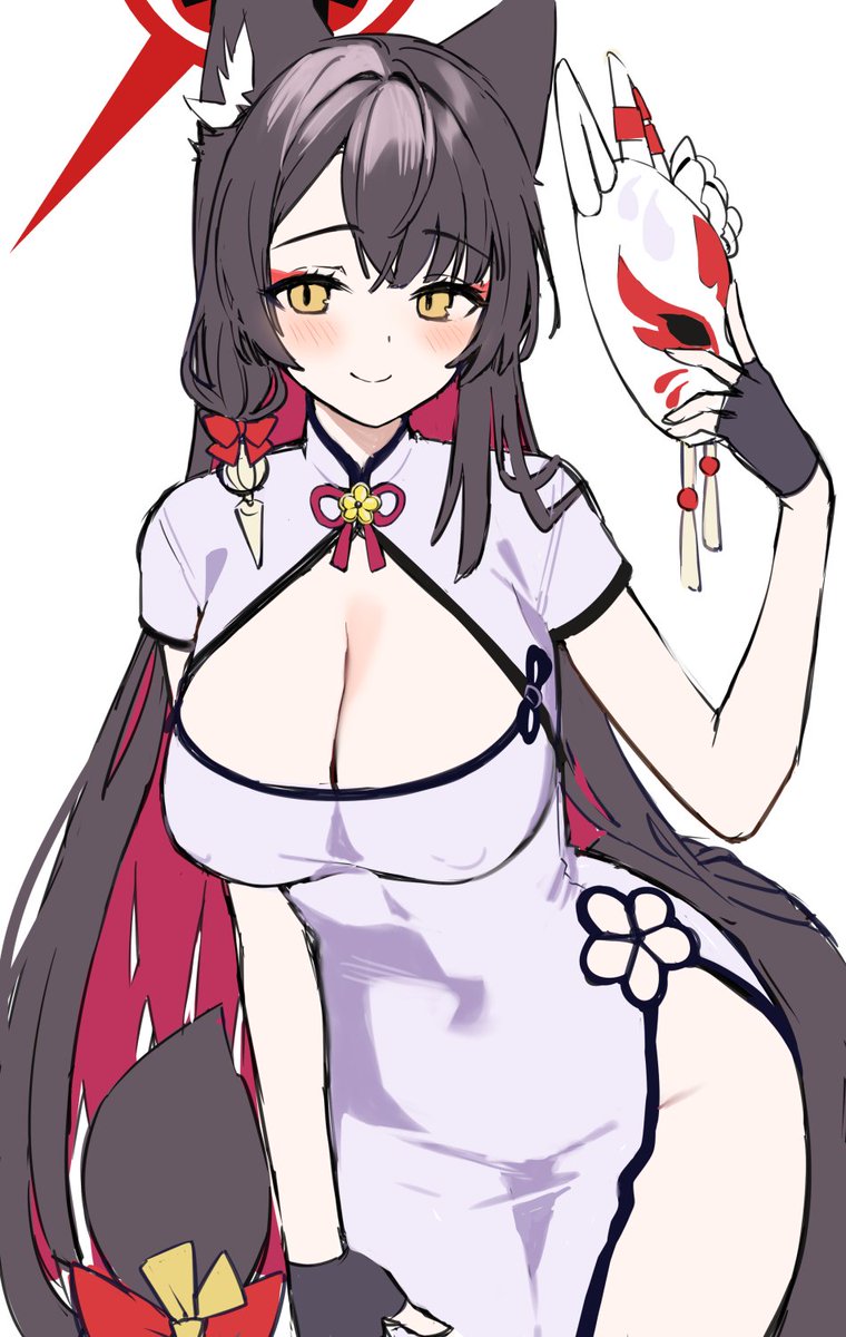 チャイナドレスワカモらくがき 