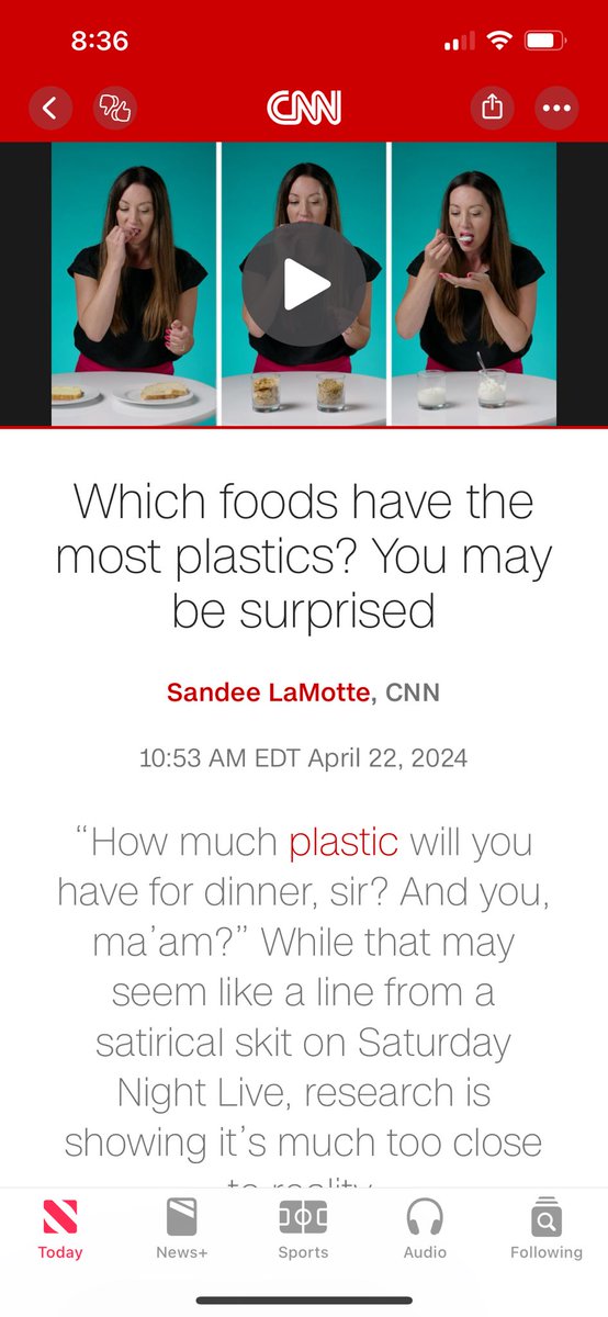 #Awareness #ReducePlasticWaste
Microplastics , NanoPlastics inR 
food🌱, water💦, bloodstreams🩸Foods that contain more, avoid? 
Can I avoid the plastic water bottle? #Livingry 💪
#CleanEarth #WeCanDoIt 
✨🕊️ 
#SelfSovereignty #SelfSustainability 
#HealthSovereignty