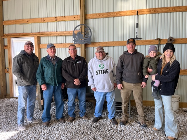 Stine Seed Company (@stineseed) on Twitter photo Stine was proud to sponsor KWMT's Spring Feed the Farmer Program for winners Gabe and Maddi Heun, along with their four-year-old daughter Lucy, at their farm in Dayton, Iowa, last week. Gabe and Maddi were nominated by Stan Lindgren.
#Plant24 #FeedTheFarmer
<a href="/radiomurley/">duane murley</a> Stine was proud to sponsor KWMT's Spring Feed the Farmer Program for winners Gabe and Maddi Heun, along with their four-year-old daughter Lucy, at their farm in Dayton, Iowa, last week. Gabe and Maddi were nominated by Stan Lindgren.
#Plant24 #FeedTheFarmer
<a href="/radiomurley/">duane murley</a>
