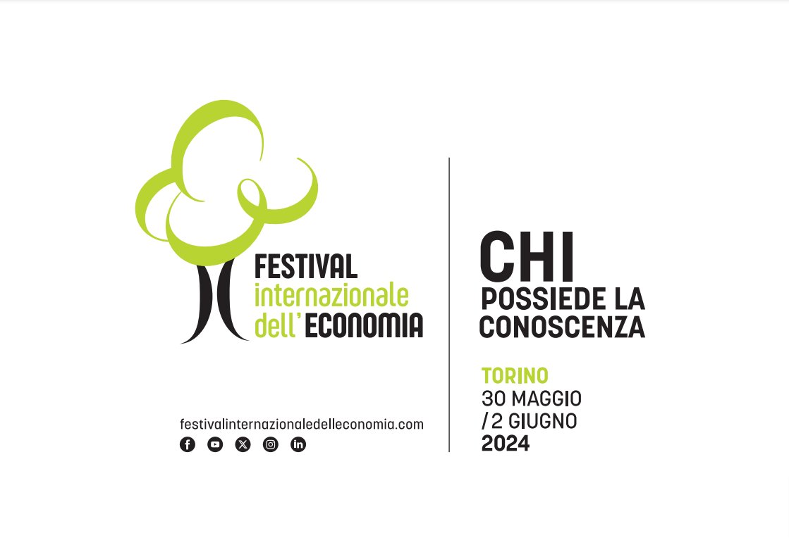 Torna il Festival Internazionale dell’Economia, a #Torino dal 30 maggio torinoclick.it/economia/torna…