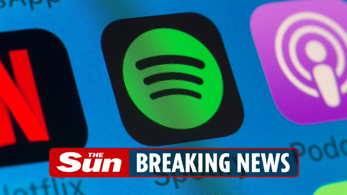 Users experiencing issues with Spotify app and website in sudden outage thesun.co.uk/tech/27495763/…