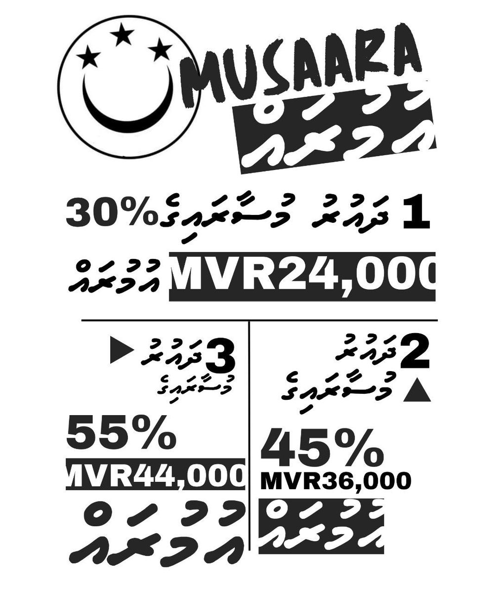 ލާރި މިތާއެބަ އުޅެޔެ މީހުން އުދުހިފަ
ލާހިކެއްނޫން ހުޅުވާކަށެއް އަތުމުށު ހިފާ

Mikann badhal kuran jehey eba 
#StopFormerMPbenefits