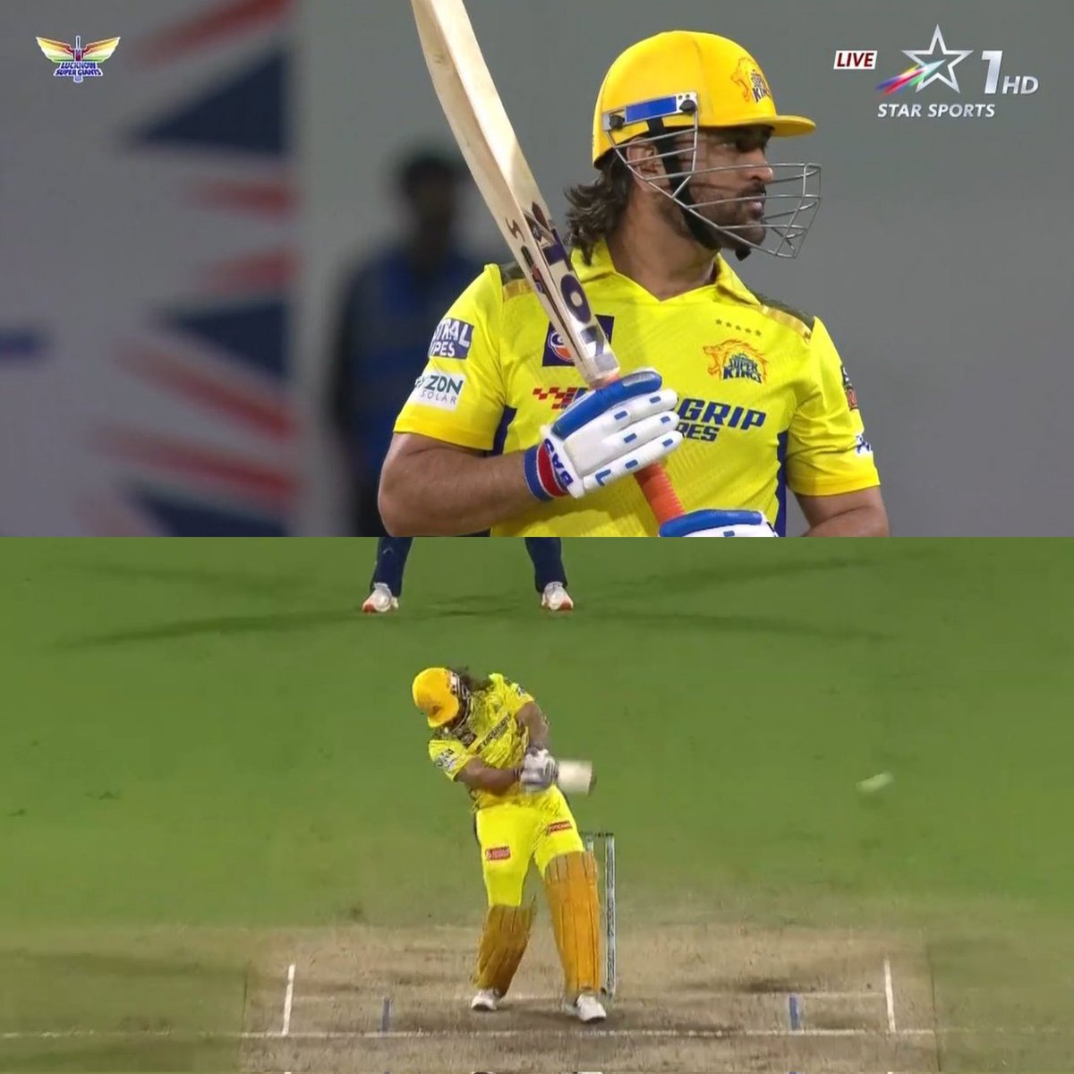Dhoni finishes off in style 😎💥 #WhistlePodu #IPLOnStar @MSDhoni