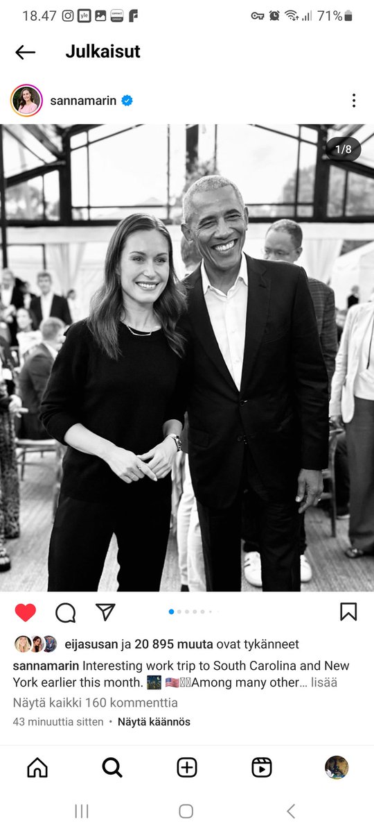 Orpo tapaa vain valkoisen talon valkoisi vahtimestareita, kun  sillä välin @MarinSanna meets  @BarackObama