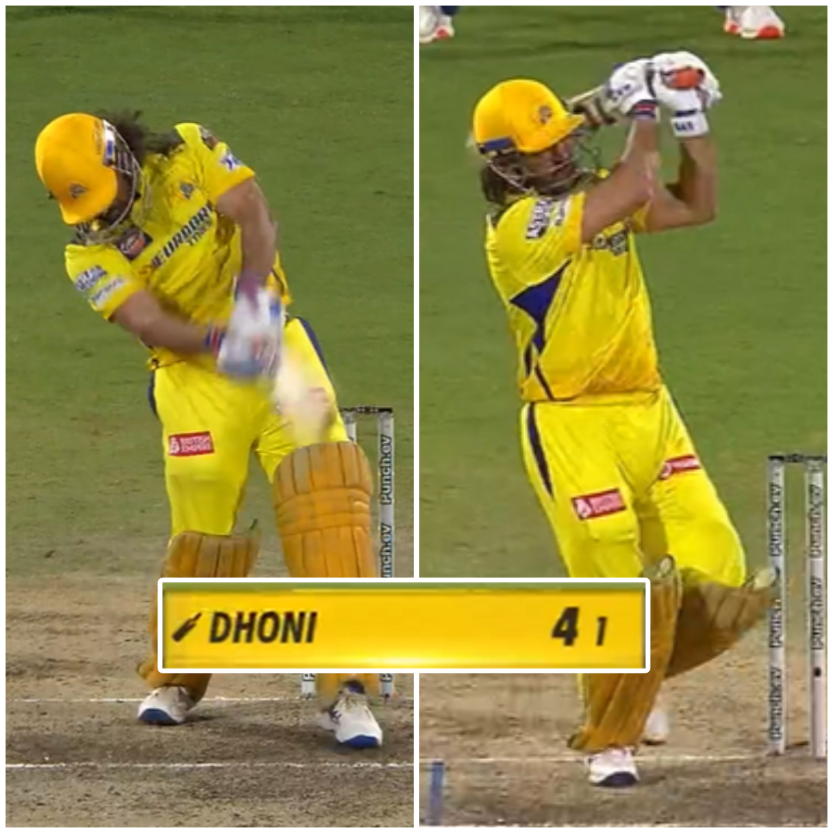 Comes in for one ball, hits a boundary, and goes off!

Another day, MS Dhoni finishes the innings with a boundary👏

📷: Jio Cinema

#MSDhoni #MahendraSinghDhoni #CSKvLSG #CSKvsLSG #IPL #IPL2024 #Cricket #SBM