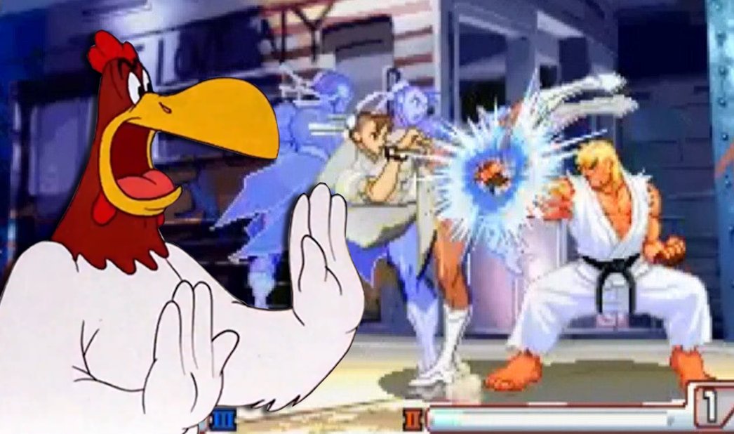 crofts's tweet image. WATCH IT, I SAY WATCH IT BOY! YA WENT FOR THE CHIP KILL DIDN'TCHA! NOW LOOK ATCHA, HE PARRIED YA BEFORE THE FLASH! YA MADE THE 'WONG' DECISION! THAT'S A JOKE, BOY, YA MISSED IT, WENT RIGHT PAST YA, YA GOTTA KEEP ON YOUR TOES! INSTEAD OF GETTIN EM PARRIED!