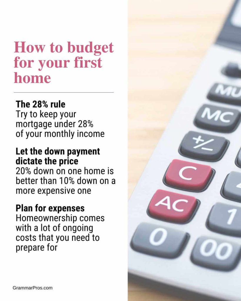 Ready to take the first step towards homeownership? Budgeting is key! Here are some tips to help you save for your first home. #realestatetips #homebuyertips #homeownershipgoals #homebuying101 #firsttimehomebuyer #JeanetteSellsSunset