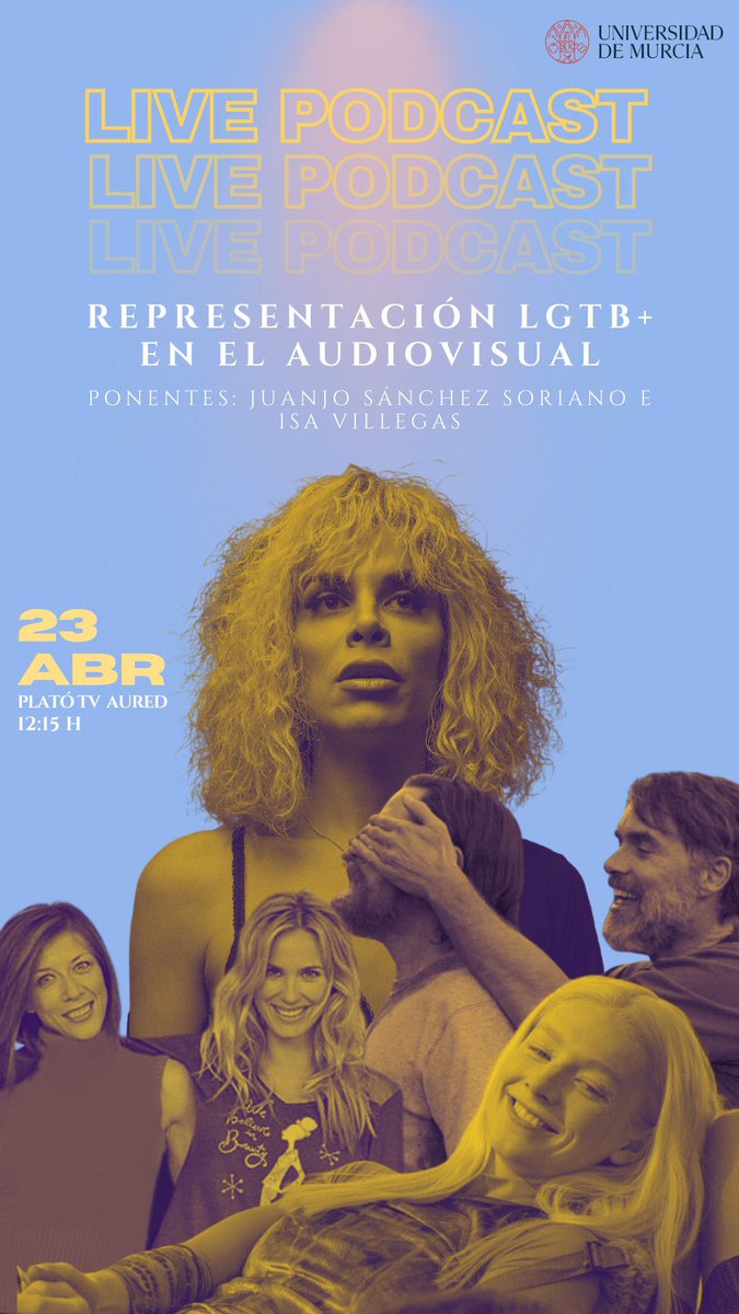 juanjosanss's tweet photo. Qué gran mañana hoy en @fcdmurcia hablando sobre representación LGTBIQ+ en el panorama audiovisual junto a @Isa_Villegas_ . Muchísimas gracias al pedazo de equipo que hay detrás y que nos ha tratado fenomenal. Cuánto talento en las nuevas generaciones #FCDTalks https://t.co/DtiS5AJvQx