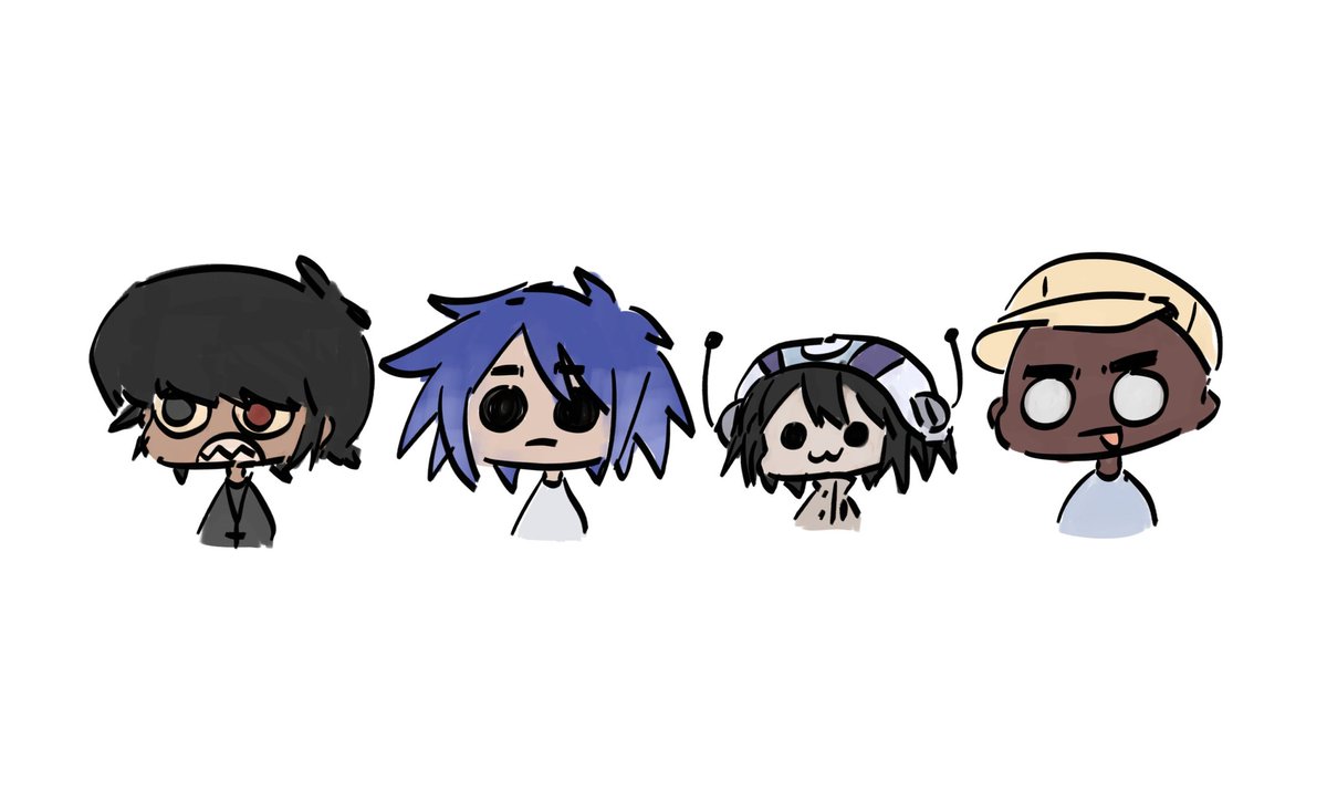 idk if i've posted this but #gorillaz