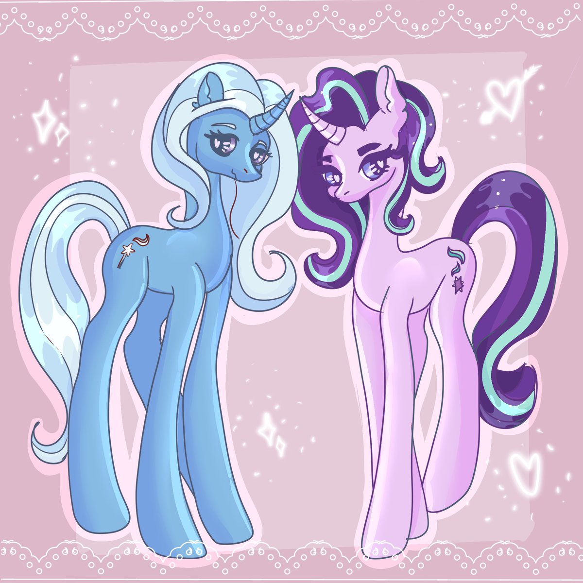 girlfriends #mlp #mlpart #mlpfim #startrix