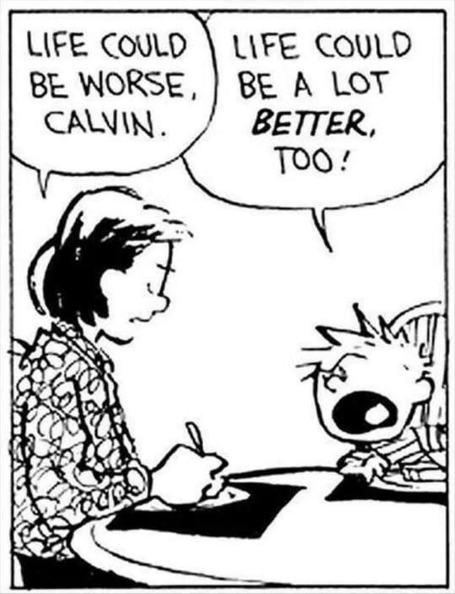 Podia mesmo, Calvin
