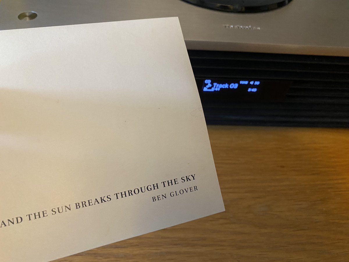 Loving the new @benglovermusic album! ‘‘And The Sun Breaks Through The Sky’’ …released this Friday! Contains beautifully conceived songs that draw you in…