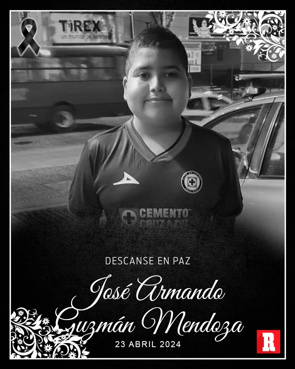 TRISTÍSIMA NOTICIA 🖤 El pequeño José Armando, aficionado de Cruz Azul ha perdido la lucha contra el cáncer y hoy se fue al cielo, así lo dio a conocer @AztecaVeracruz Pronta resignación a su familia y amigos.