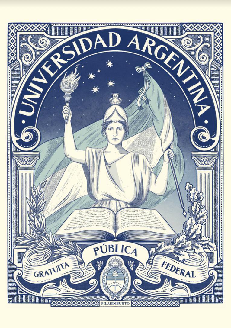 Solo volví para decir: aguante la universidad pública y gratuita. Aguante lo que nos hace ser mejores.