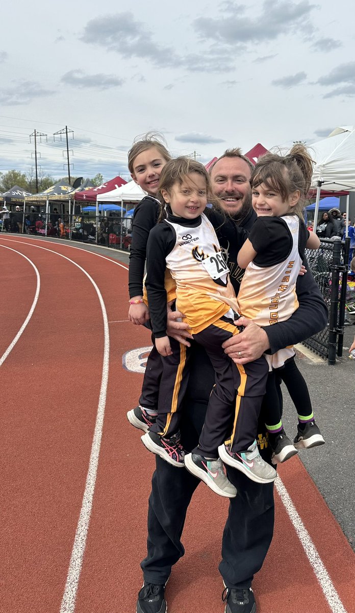 My girls kicking butt on the track!