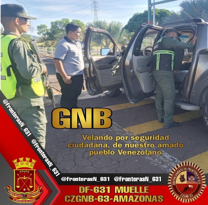 #23Abr #GNB Velando por la seguridad ciudadana.