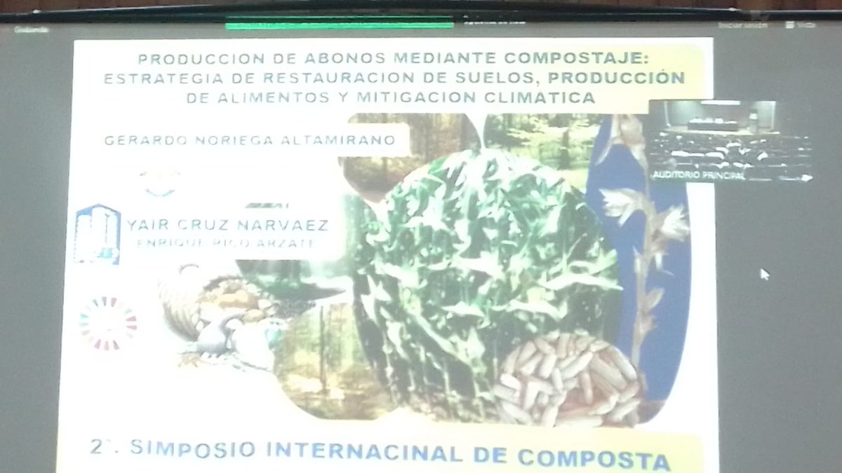 CECyT 14 Luis Enrique Erro participando de manera activa en el 2° Simposio Internacional de Composta. Investigación y responsabilidad ante el cambio climático 📷
