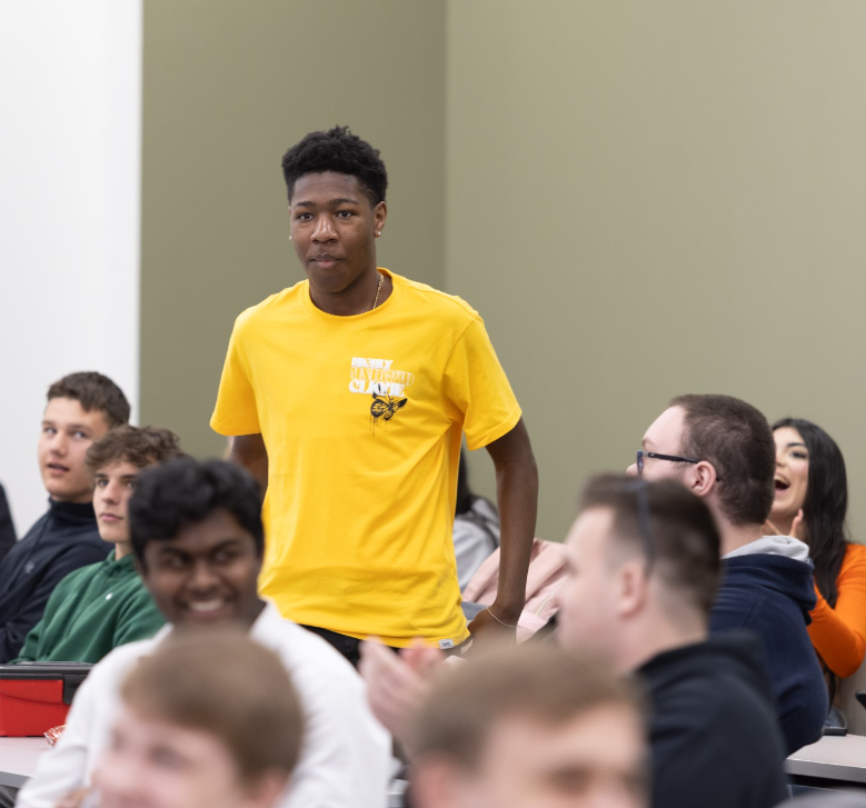 Joliet Central Accounting students participated in an Accounting Competition on April 12 at JJC with Central sophomore James Lee taking 4th place.  Over 80 students competed, including Joliet Central students Logan Bailey, Gizelle Aviles, Emely Godinez, Alexis Pedrosa, Aniela
